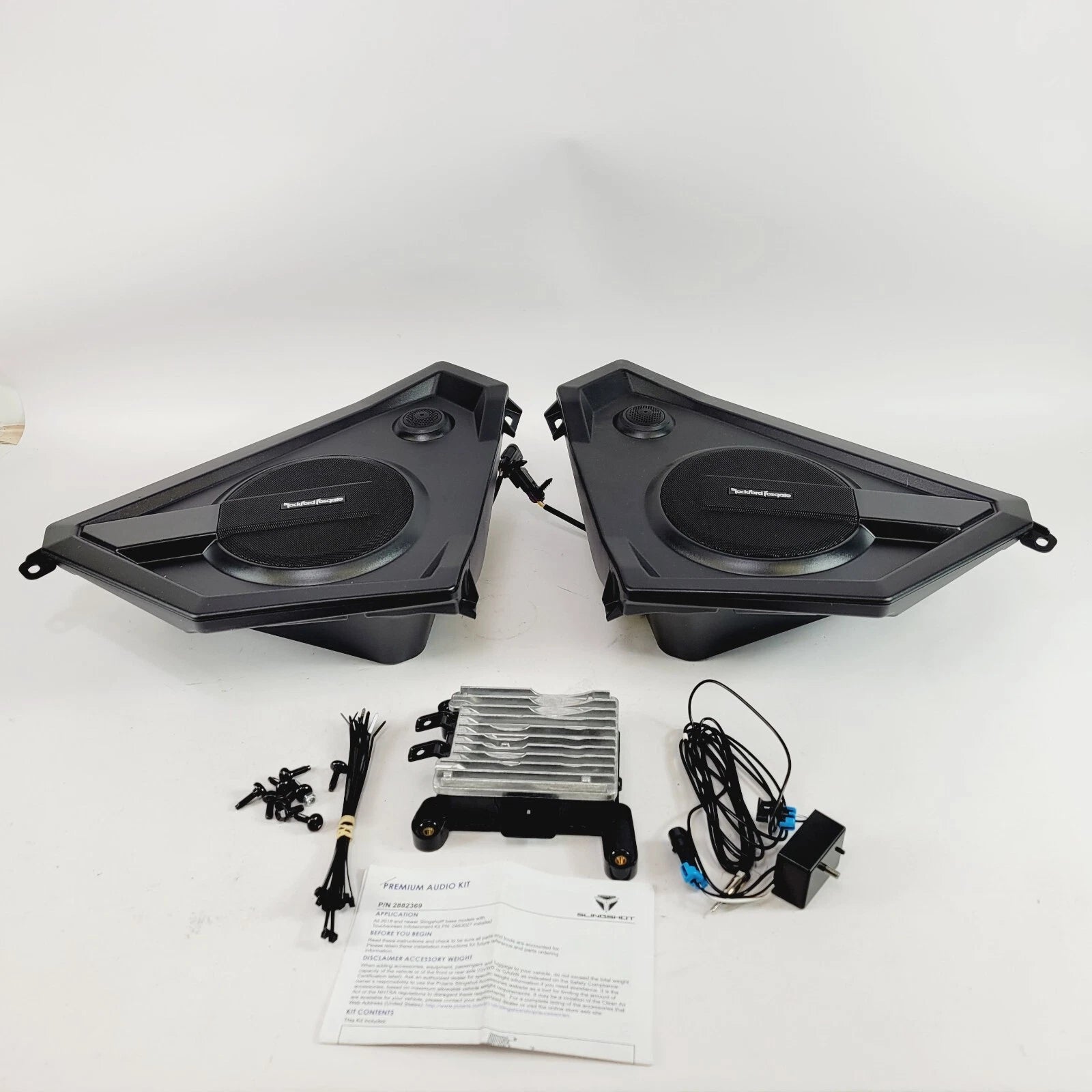 Rockford Fosgate 200W Audio Kit for Polaris Slingshot (OEM 2889136)