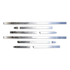 Diamond Grade 10pc 1 1/2" Side Molding for 2009-14 F-150 SuperCab 6.5' w/Flares