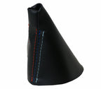 Leather Automatic Shift Boot Cover for BMW E38 (1995–2001) Black M Stitch