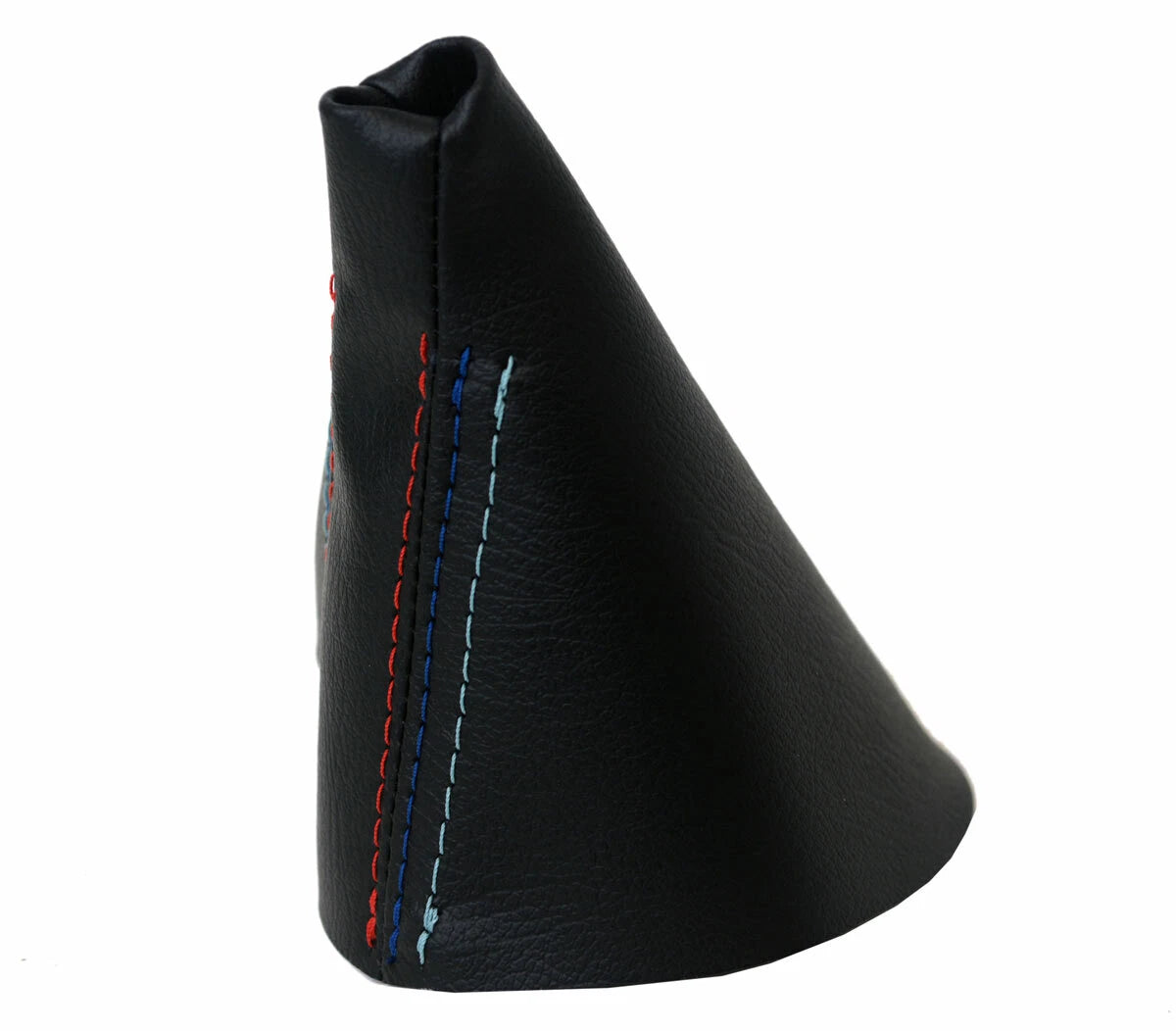 Leather Automatic Shift Boot Cover for BMW E38 (1995–2001) Black M Stitch