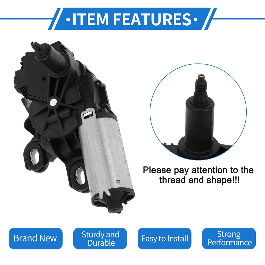 Rear Windshield Wiper Motor for Mercedes-Benz Viano (2003–2004) No. 6398200408