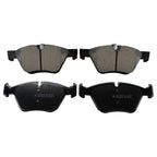 Akebono Euro Front Ceramic Slotted Brake Pad for BMW E82 E88 E89 E90 E91 E92 E93 (2007–2013)