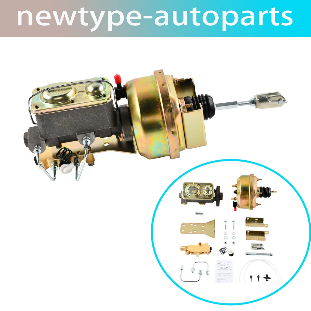 7" Power Brake Booster Master Cylinder Kit for Ford Falcon (1960–1966)