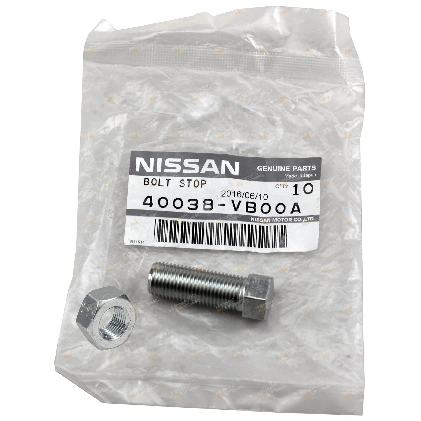 Steering Lock Bolt & Nut for Nissan Patrol GU Y61 (1997-2016)