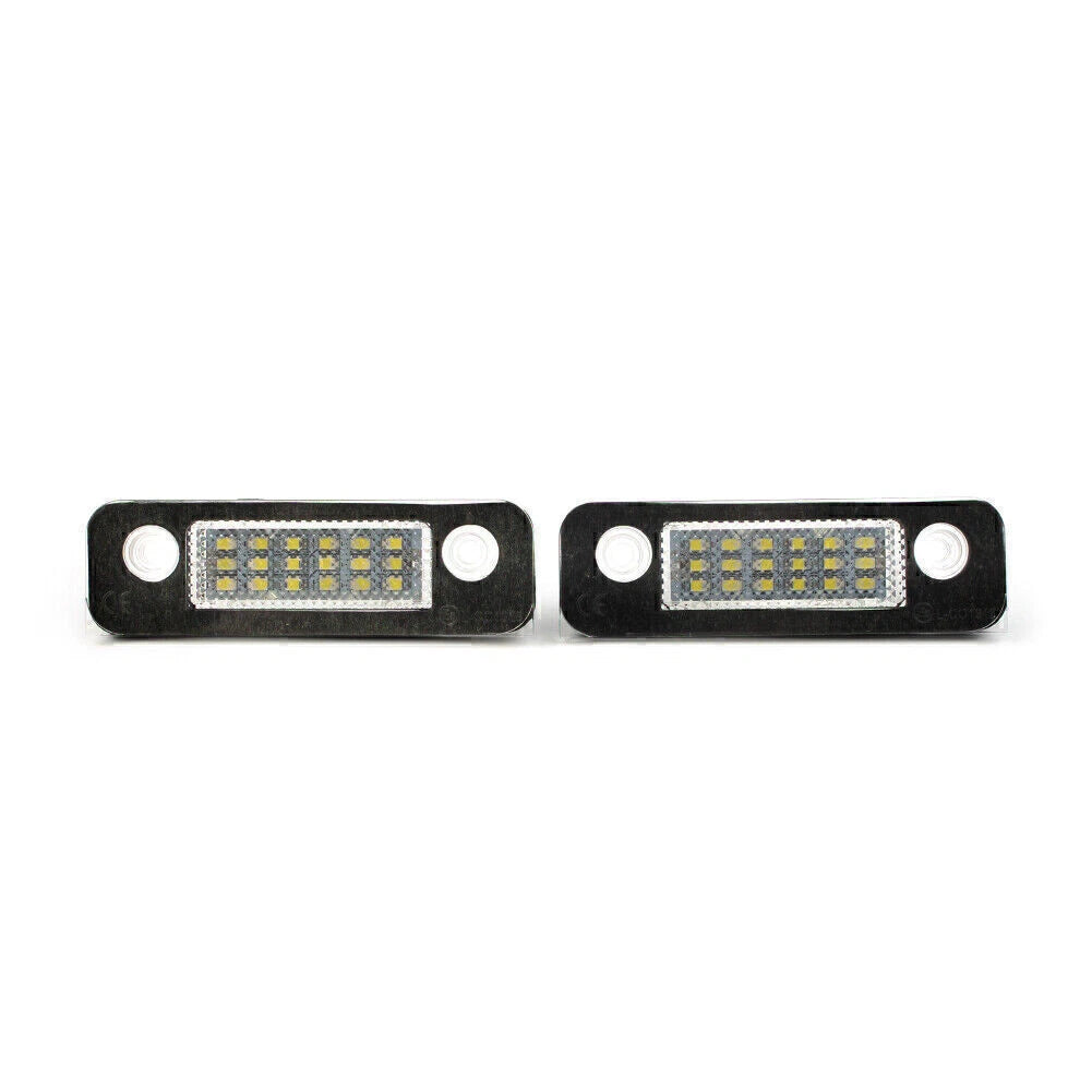 2X LED License Plate Light Bulb for Ford Fiesta Fusion Mondeo (2018–2020)