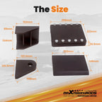 Log Splitter Slide Wedge Rear Hydraulic Cylinder Mount Kit for 6" Beam
