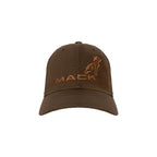 Mack Trucks Olive Green Duck Canvas Hat/Cap with Embroidered Logo