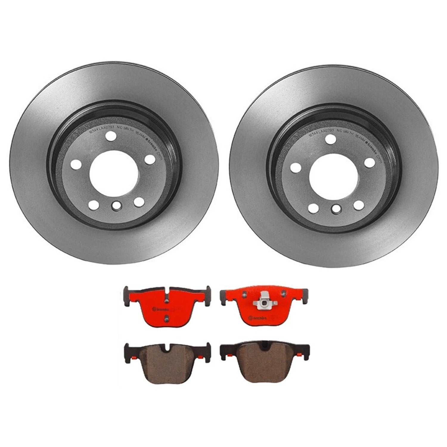Brembo Rear Brake Kit 330mm Disc Rotors & Ceramic Pads for BMW F30 F32 F33 F36