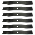 6 Medium-Lift Blades for John Deere M653 M655 M657 F620 (Fits M136195 TCU30316)
