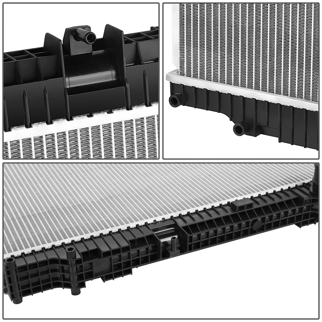 2-Row Core Radiator for Peterbilt 389 386 384, Kenworth T800 W900 T400 (2008–2013)