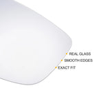 Pair Heated Mirror Glass with Backing Plate for Mazda CX-3 (2016–2020)