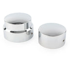 Rear Axle Nut Cover Caps  for Harley 2015-Later XG, 2008-Later XL Dyna Chrome
