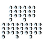 50x 6mm Universal Motorcycle Rubber Grommets Bolt Kit Replacement T9