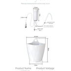 USB drainage pump for AC with silent motor, 5V low power use