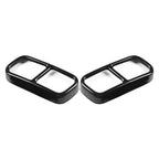 Tail Muffler Exhaust Pipe Cover Trim for BMW 7 Series F01 (2009–2014) Black