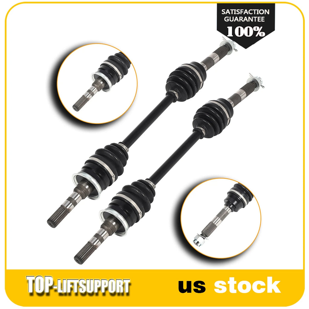 2X Front CV Axle Shaft for Kawasaki Mule 2510 3010 4010