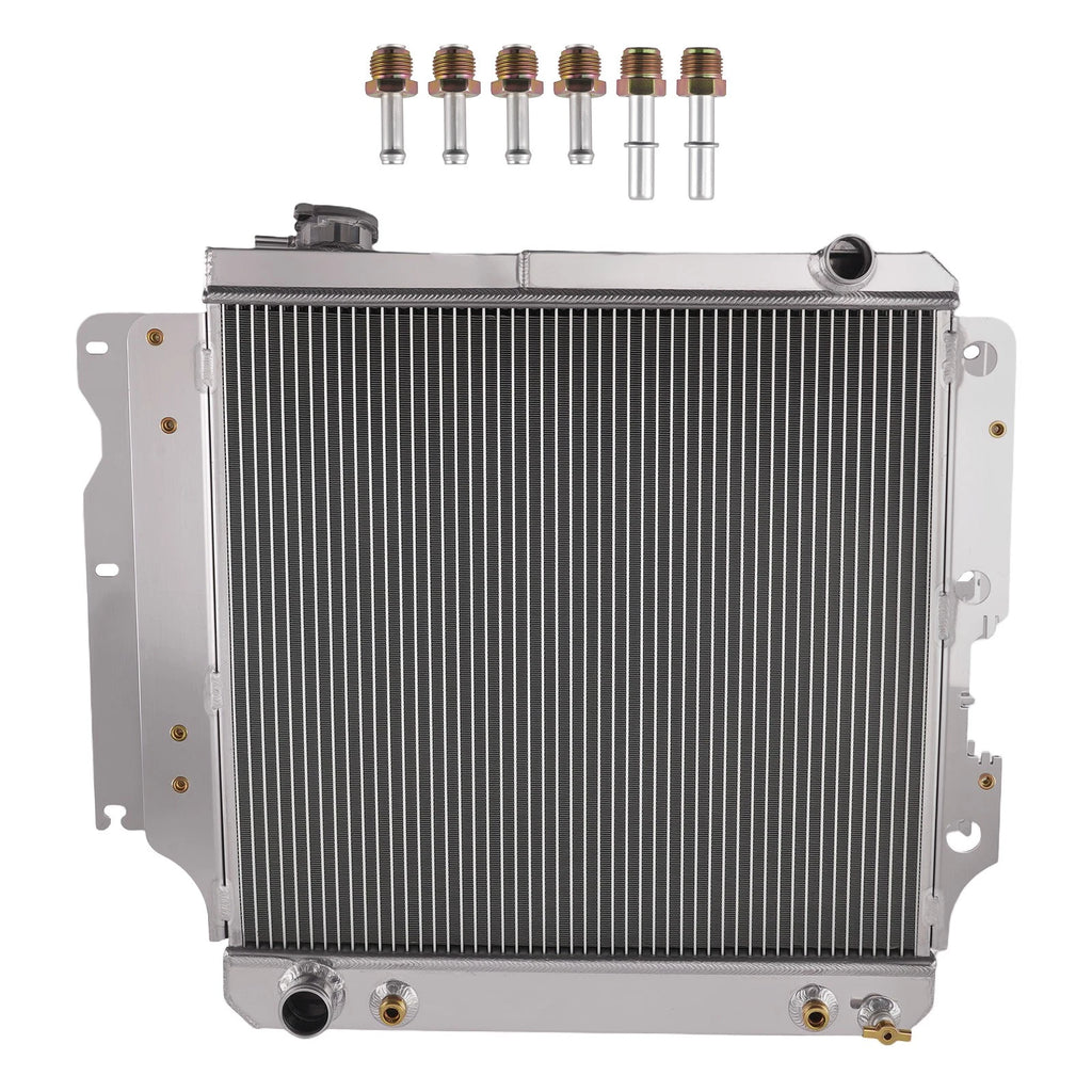 3 Row Aluminum Radiator for Jeep Wrangler Unlimited (2004–2006)