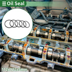 Set of 5 Oil Seal Rotary Shaft Seal NBR Rubber 112x122x6mm