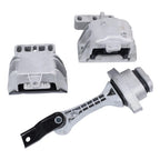 3X Engine Mount & Torque Strut Mount for Audi TT L4-1.8L (2000–2006)