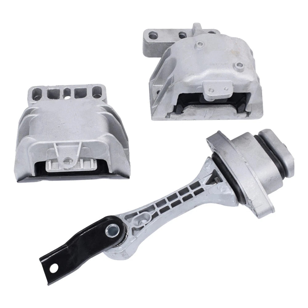 3X Engine Mount & Torque Strut Mount for Audi TT L4-1.8L (2000–2006)