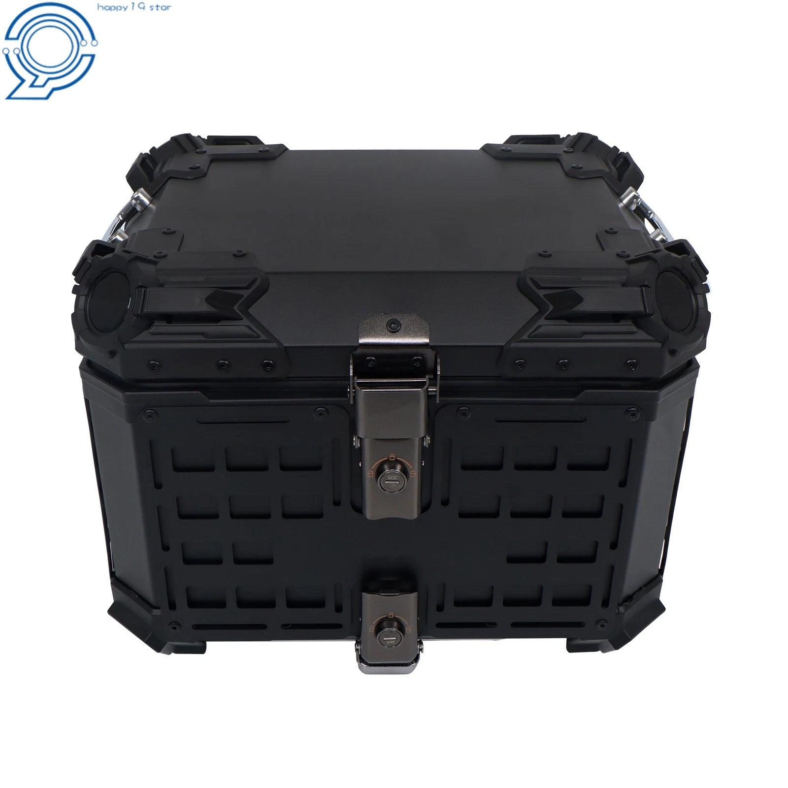 45L Black Motorcycle Top Case Trunk for Universal Models