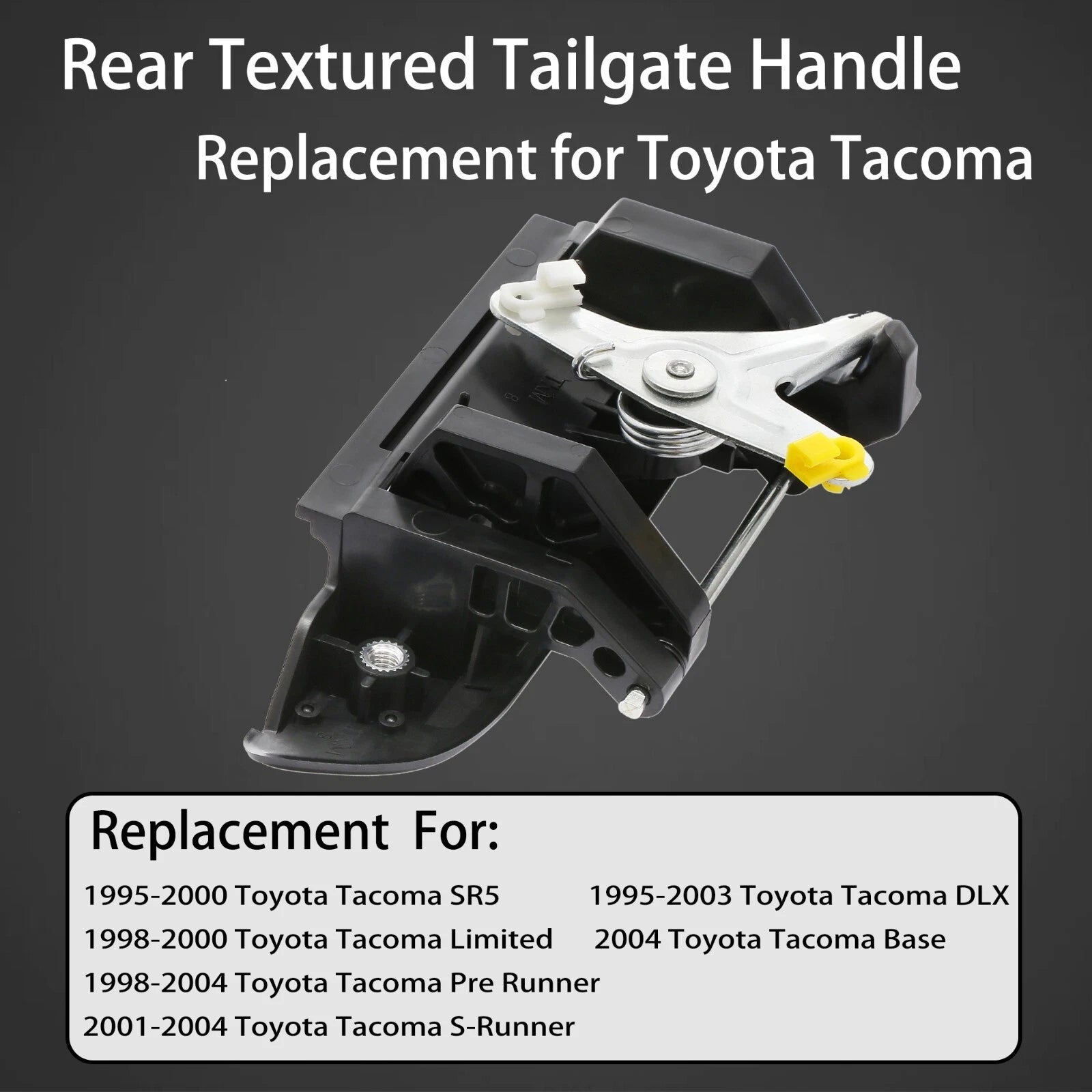 Tailgate Door Handle for Toyota Tacoma (1995-2004) - Black