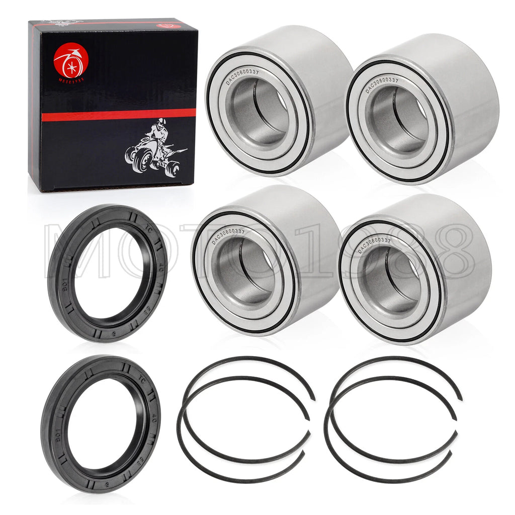 Front & Rear Wheel Bearings Seal Kit for Can-Am Maverick 1000R/Max 1000R (2013–2016)