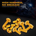 CNC Aluminum M5 Windshield Fasteners Bolts Kit for Suzuki GSXR600 SV650 (2006–2020)