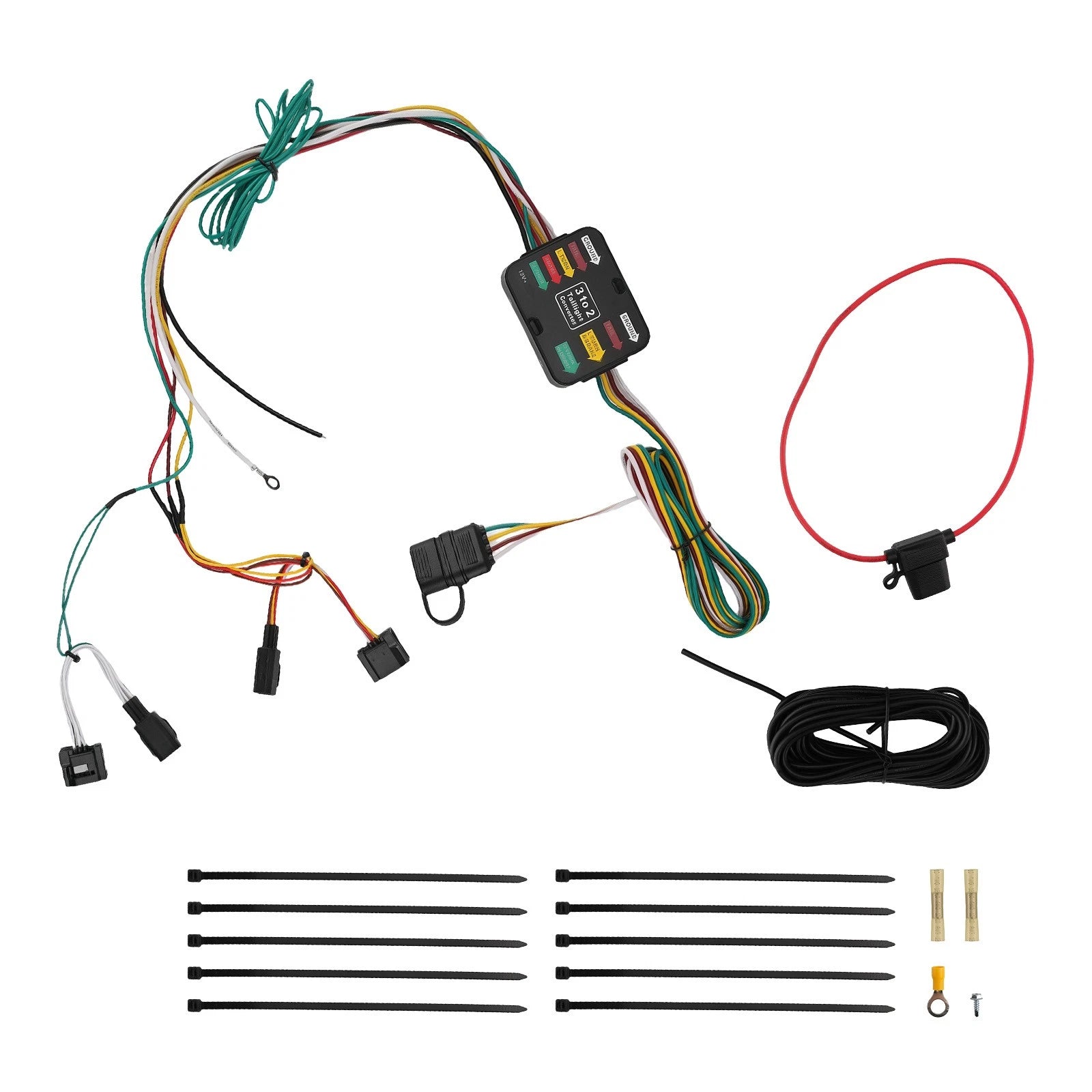 Trailer Hitch Wiring Harness for Mazda CX-5 (2017–2024) 4-Way Pin
