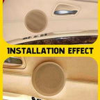 Beige Front Door Speaker Covers for BMW 3 Series E90 E91 X1 E84 (2006-2013)