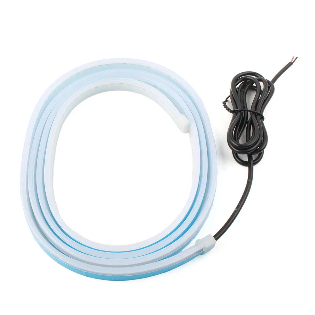 150CM LED Daytime Running Light Strip for Car Hood Atmosphere Lamp