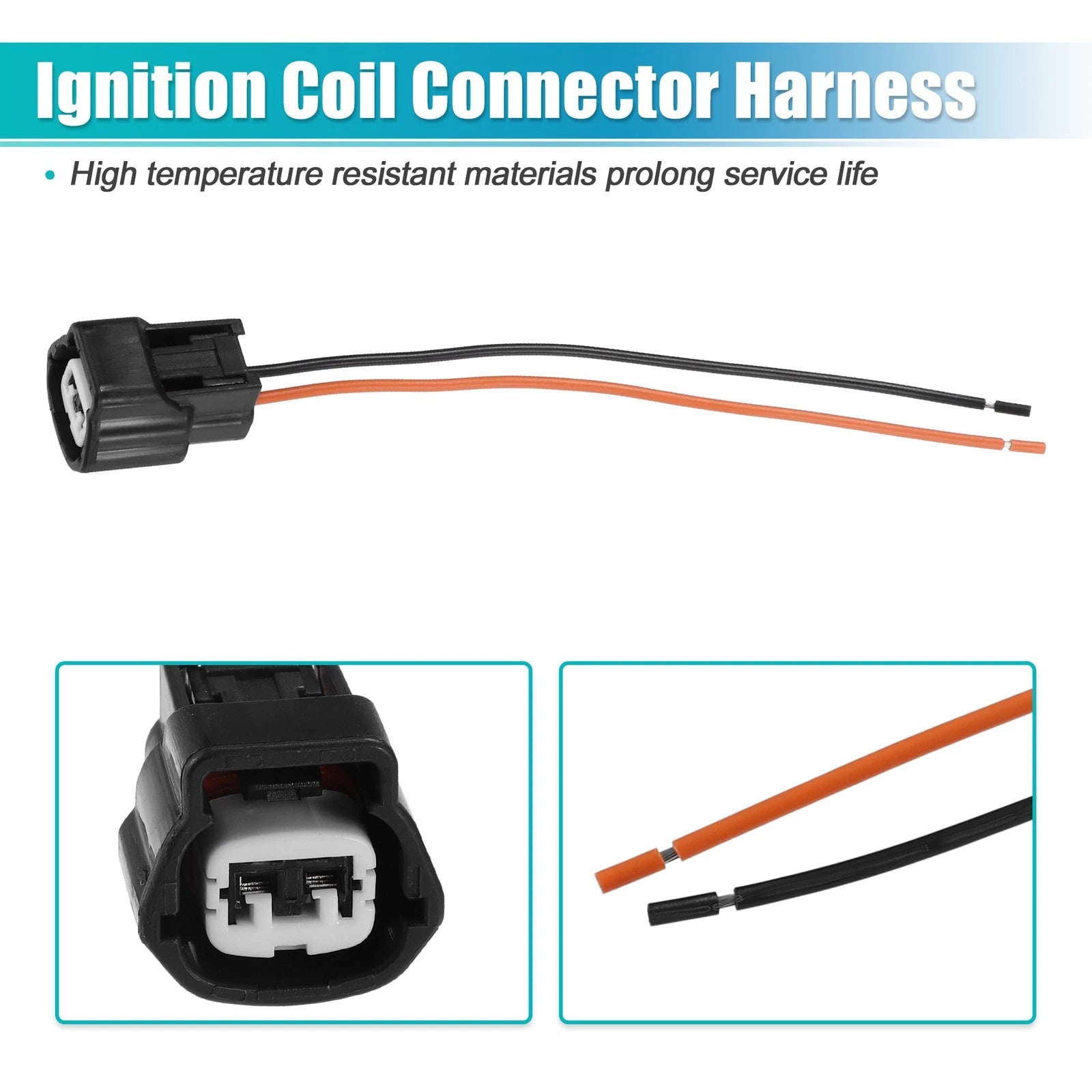 Knock Sensor Connector Pigtail No. 220607B000 for Nissan Frontier (1994–2004)