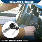 Ignition Switch Lock Cylinder w/ Key for Chevrolet GMC Yukon 