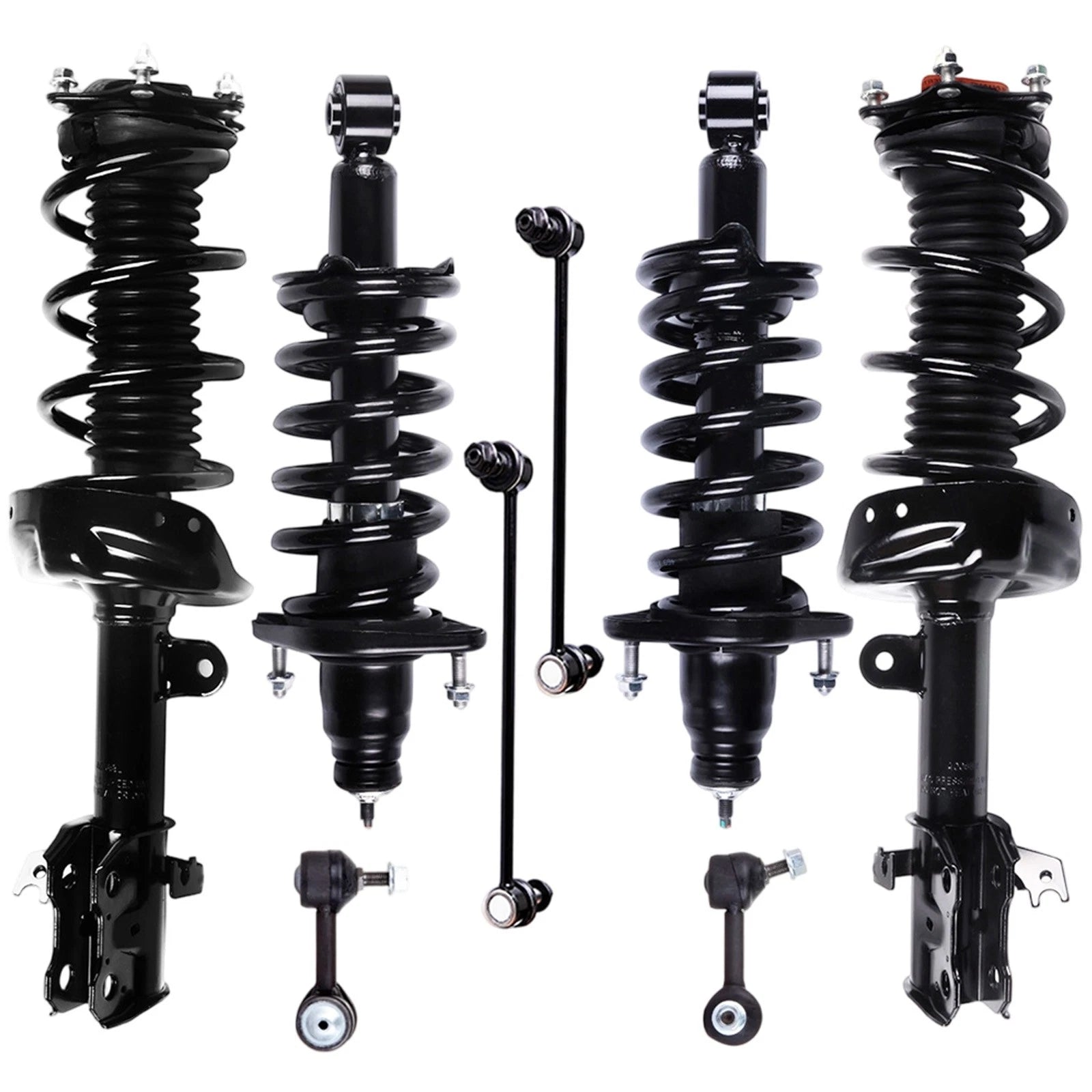 Set of 4 Sway Bar Links & Suspension Struts for Honda CR-V (2007–2011)