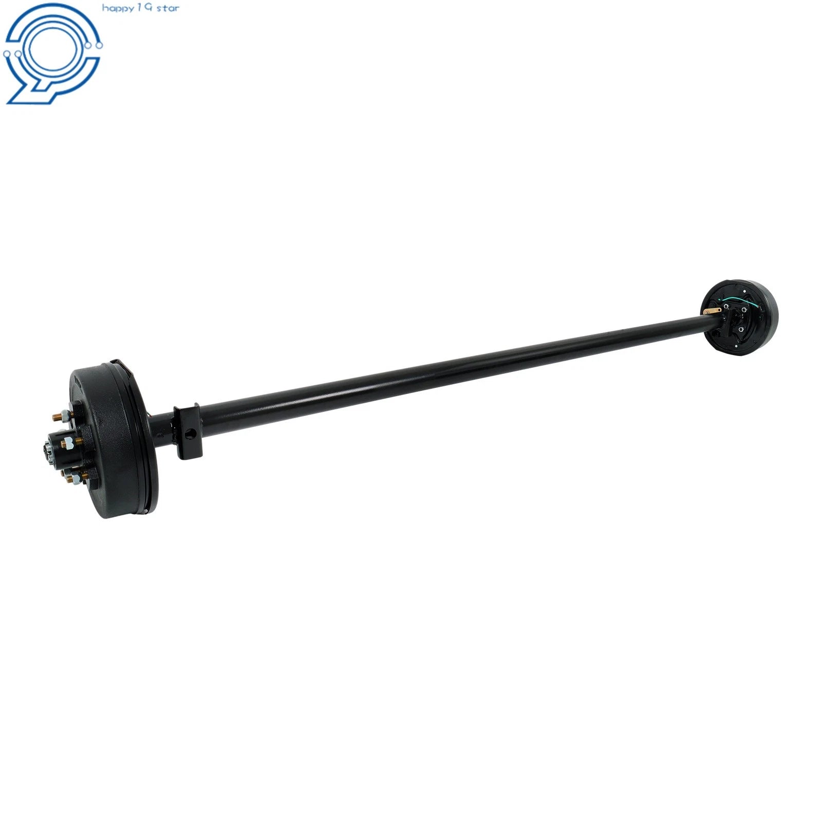 3500lbs Trailer Axle with Electric Brake for 89" Hub Face (5 Lug)