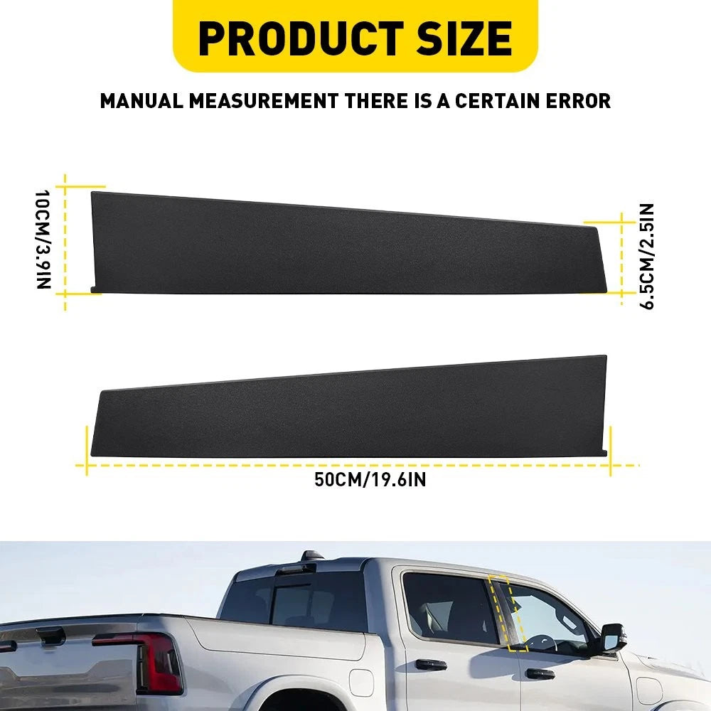 OEM Front Passenger Side B-Pillar Door Molding for Ram 1500 DT (2019–2026)