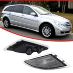 2X Euro Clear Lens Front Side Marker Light for Benz W251 R-Class (2006–2010)