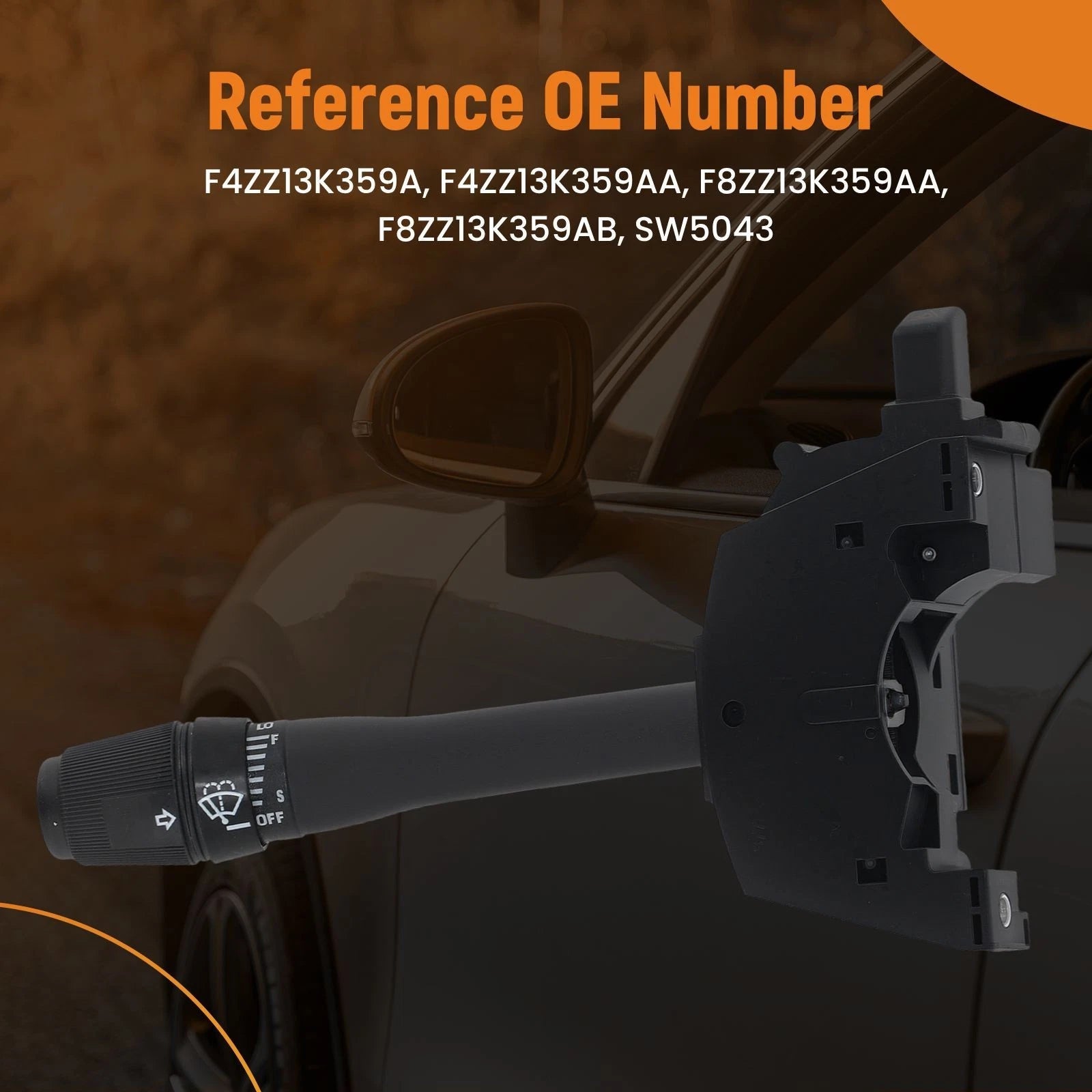 Turn Signal Wiper Switch Lever for Ford Mustang (1994-1998)