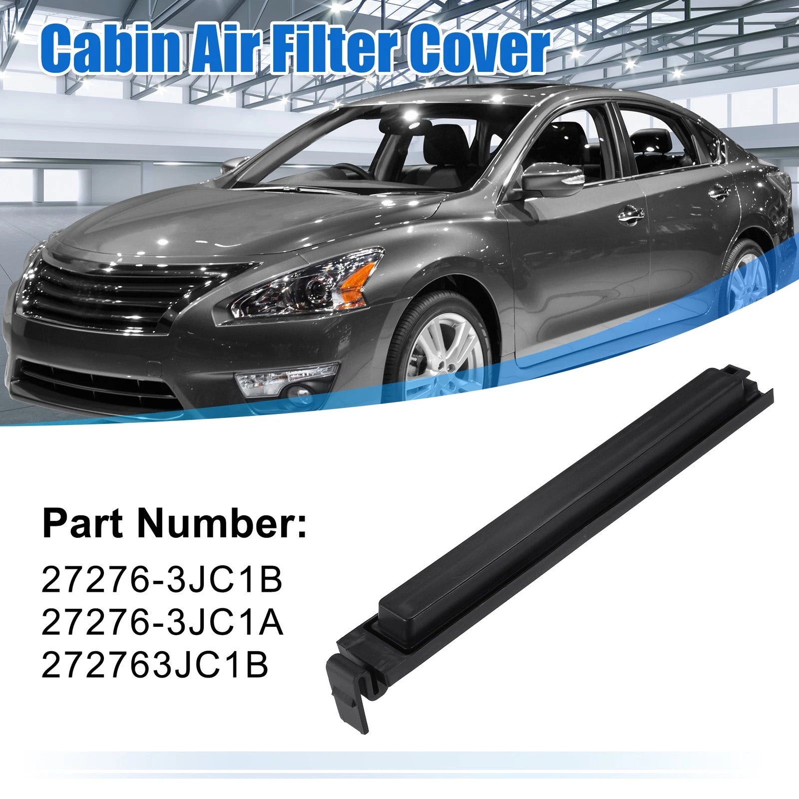 AC Cabin Air Filter Plate Cover Door Panel for Nissan Altima Maxima (2013–2020)