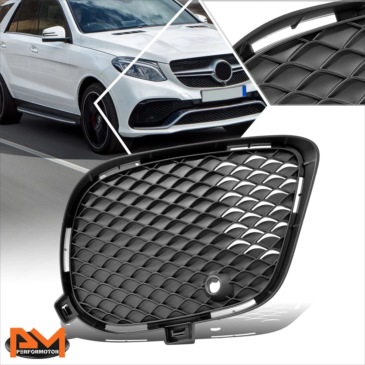 Front Right Fog Light Cover for Mercedes-Benz GLE350/350D/400/450/550/550E (2016–2019)