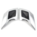 2X Silver Tail Exhaust Cover Trim for Land Rover Discovery 5 (2017–2021)