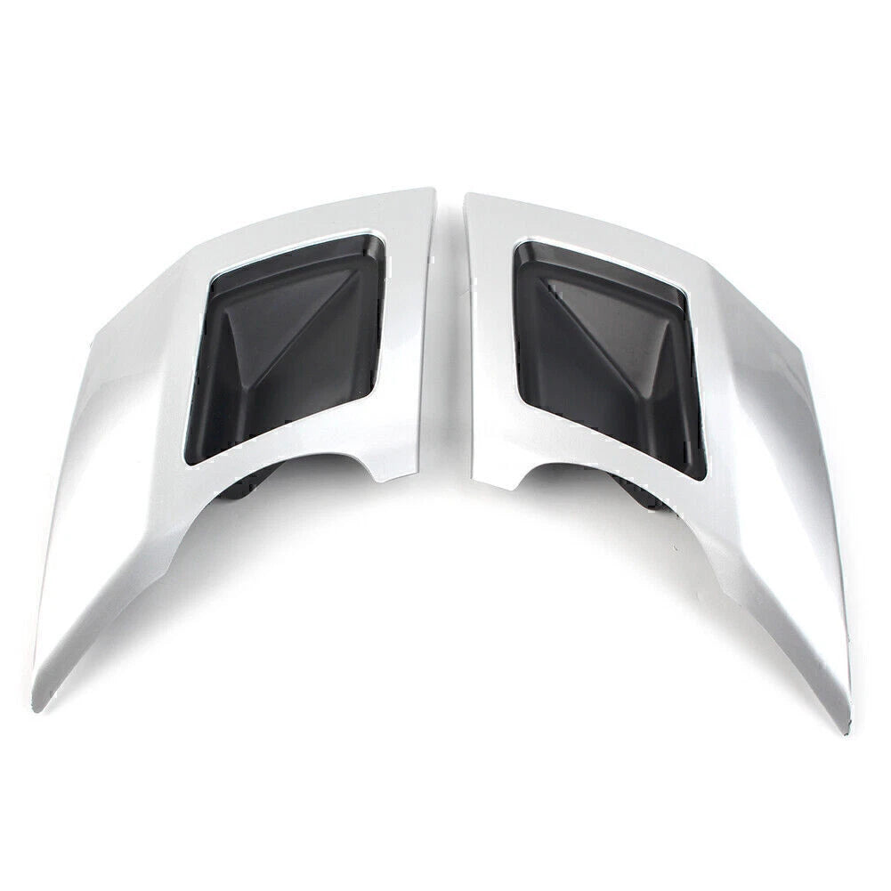 2X Silver Tail Exhaust Cover Trim for Land Rover Discovery 5 (2017–2021)