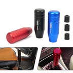 90mm Aluminum Black Manual Gear Shift Knob for Universal Fit