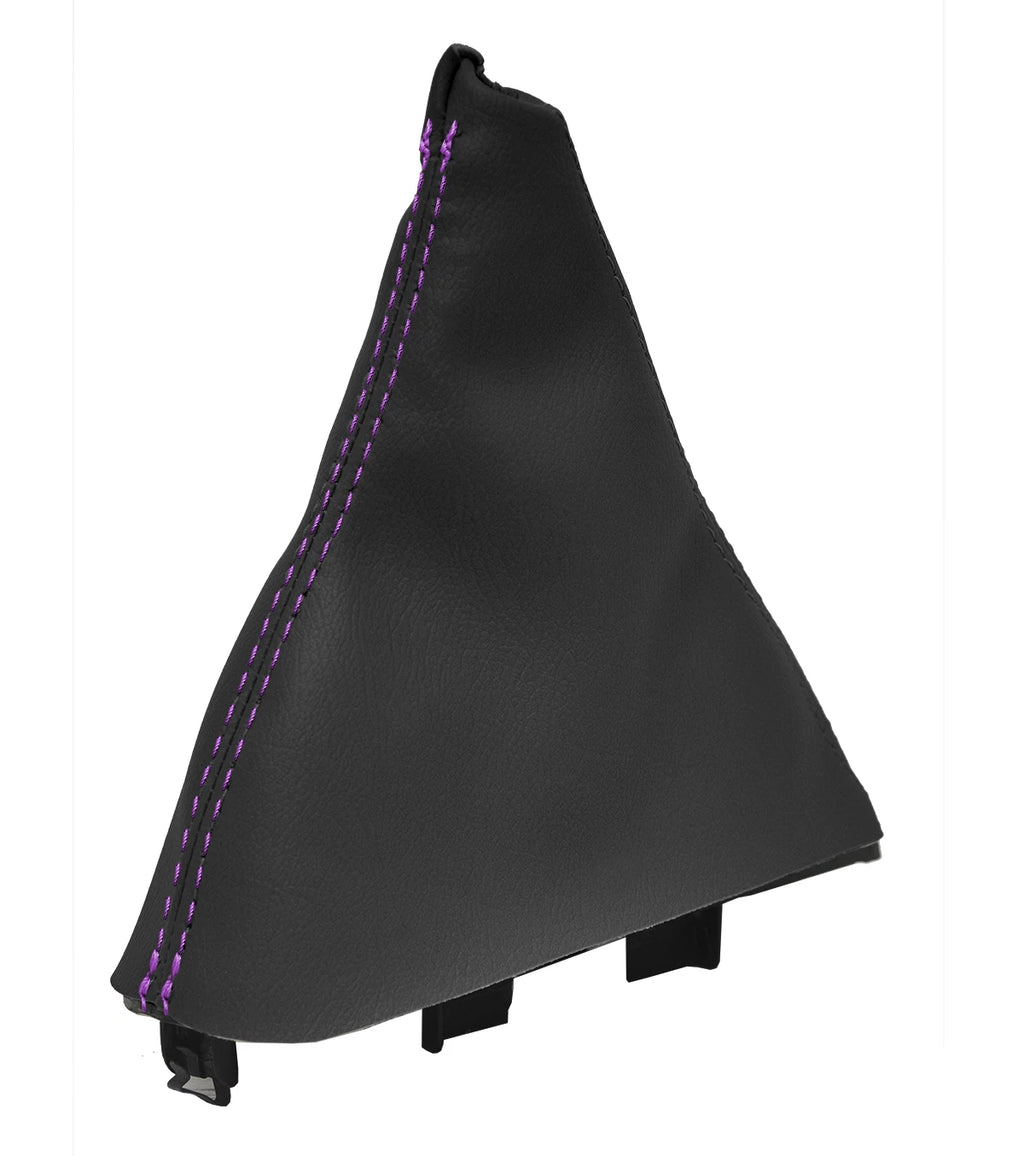 Leather Manual Shift Boot Cover for Dodge Ram 1500 (2002–2008) Purple Stitch