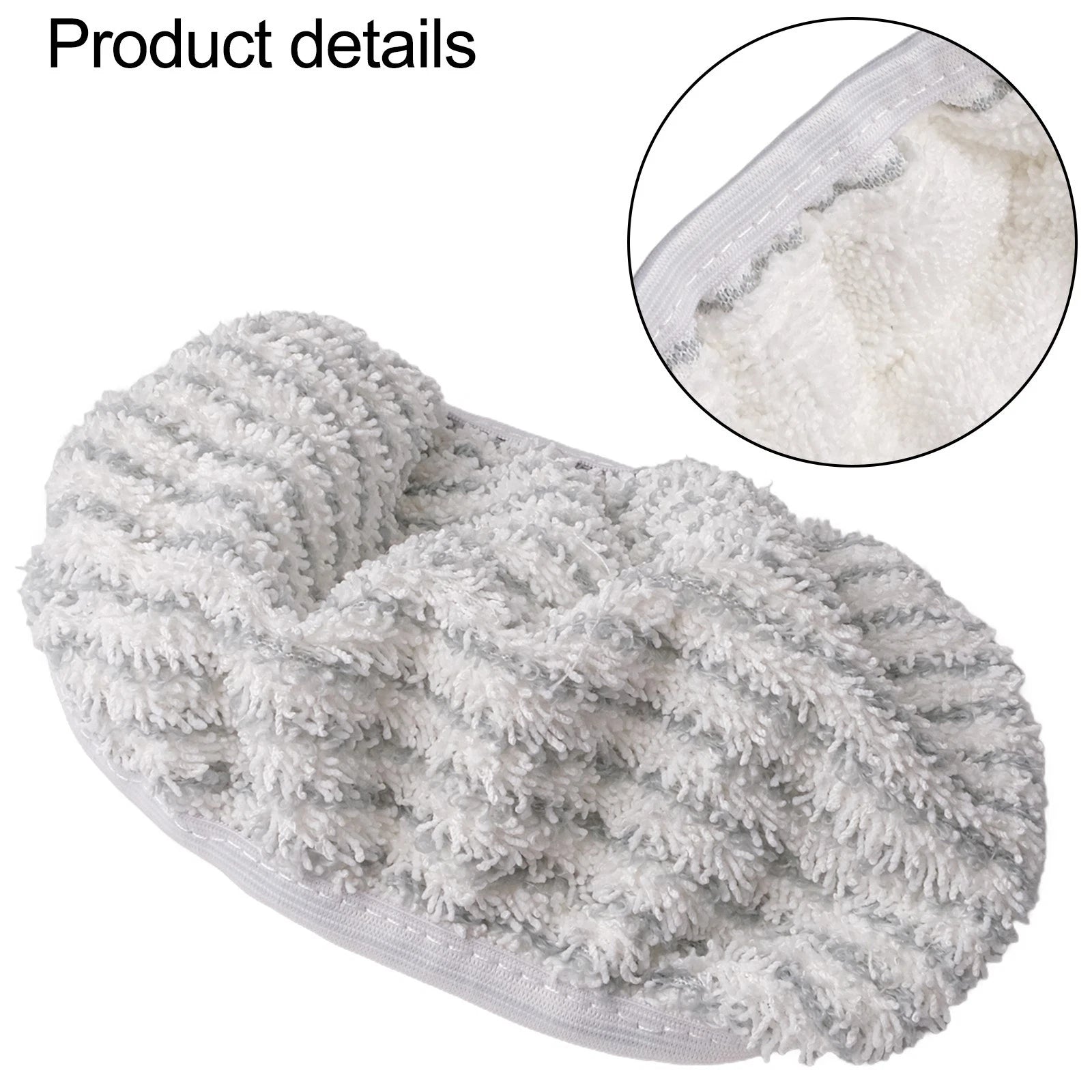 2X Microfibre Cloth Pads for Clean&Steam ZR005801 (Washer Compatible)