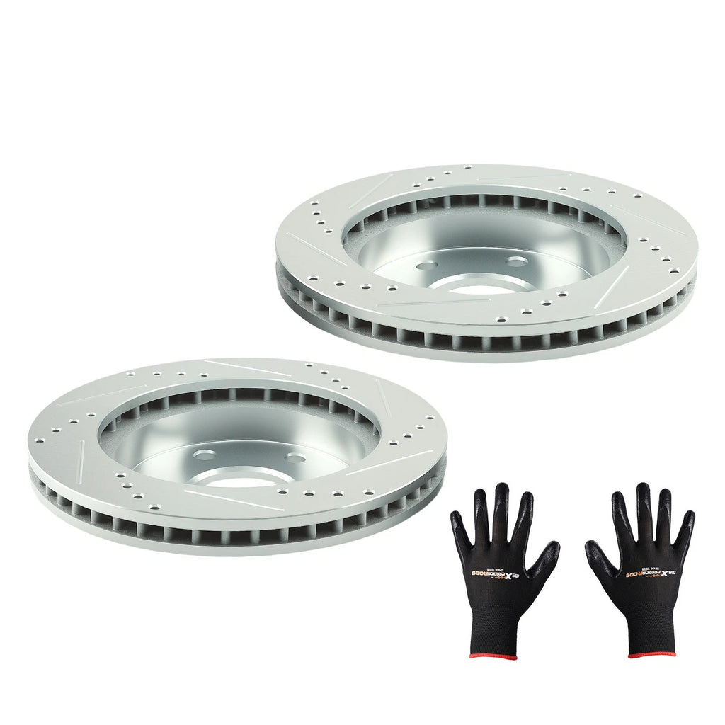 Front Brake Rotors Kit for Cadillac Escalade ESV 2003–2006/EXT 2002–2006
