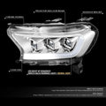 Switchback LED DRL Signal Projector Headlights for Ranger Lariat (2019–2023)