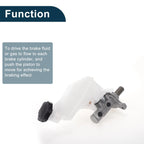 Brake Master Cylinder with Reservoir No. 585103X400/17A1139 for Hyundai Elantra (2011–2016)