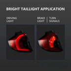 Left Driver Side Outer Tail Light for GMC Terrain Denali (2018–2021) LED