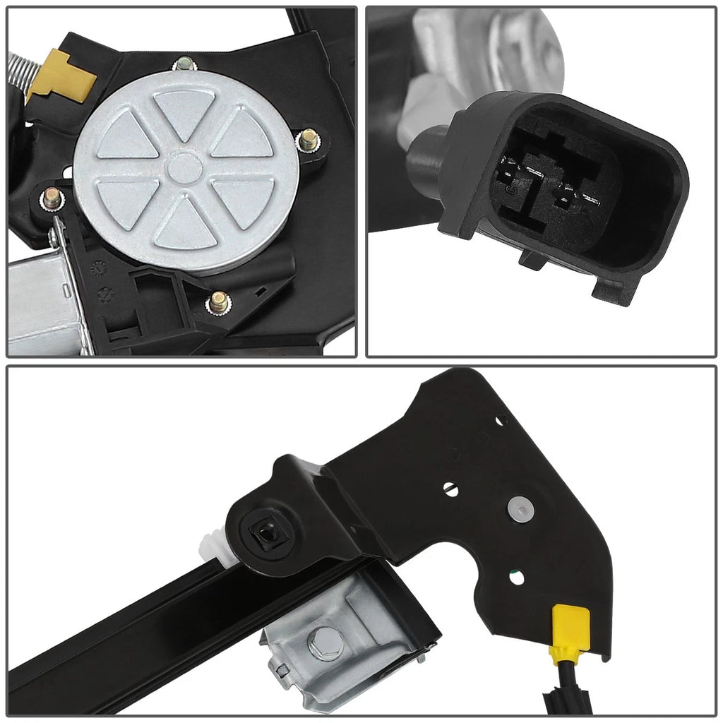 Power Window Regulator w/ Motor for Ford F150 Mark LT (2004–2008) Rear Right